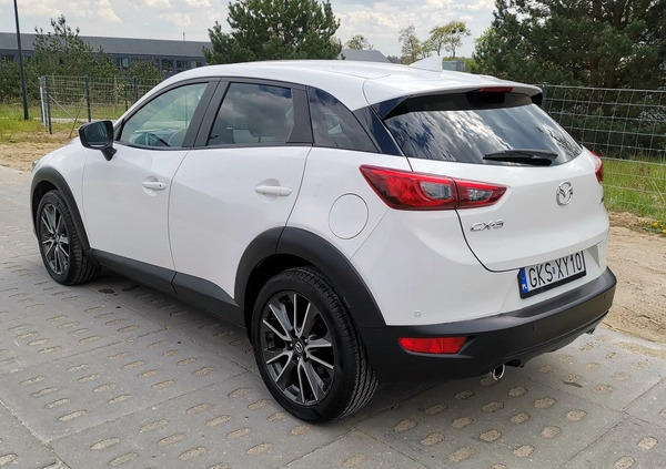 Mazda CX-3 cena 54900 przebieg: 171000, rok produkcji 2015 z Skarszewy małe 191